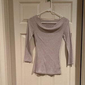 INC International Concepts Women's Sweater in Shimmering Light Purple